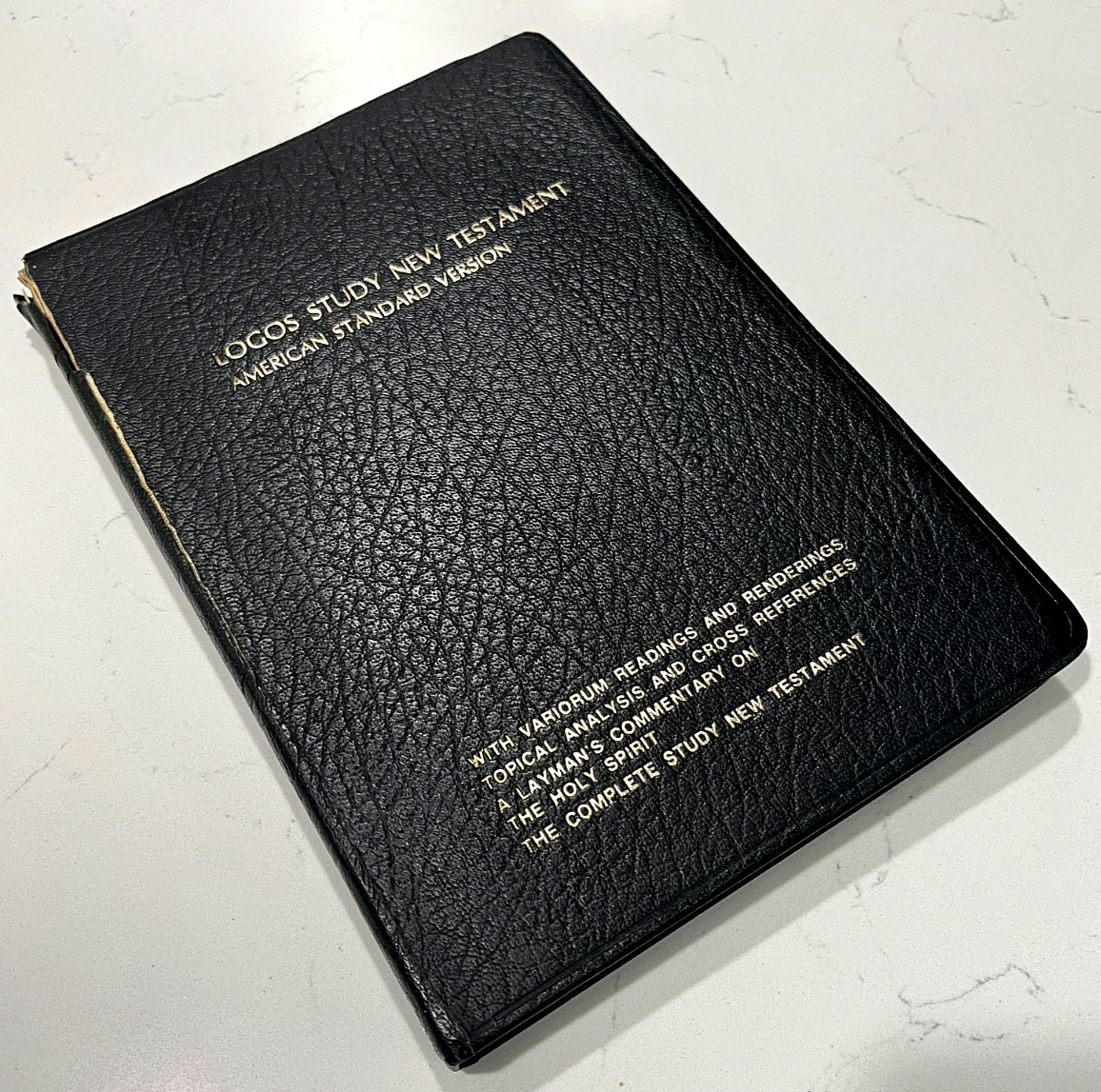 Logos Study Bible, New Testament American Standard Version, Layman’s Commentary