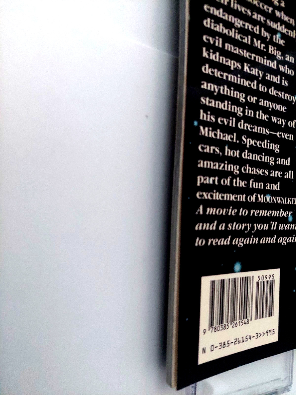 Moonwalker The Storybook by Michael Jackson Book (Paperback, English)