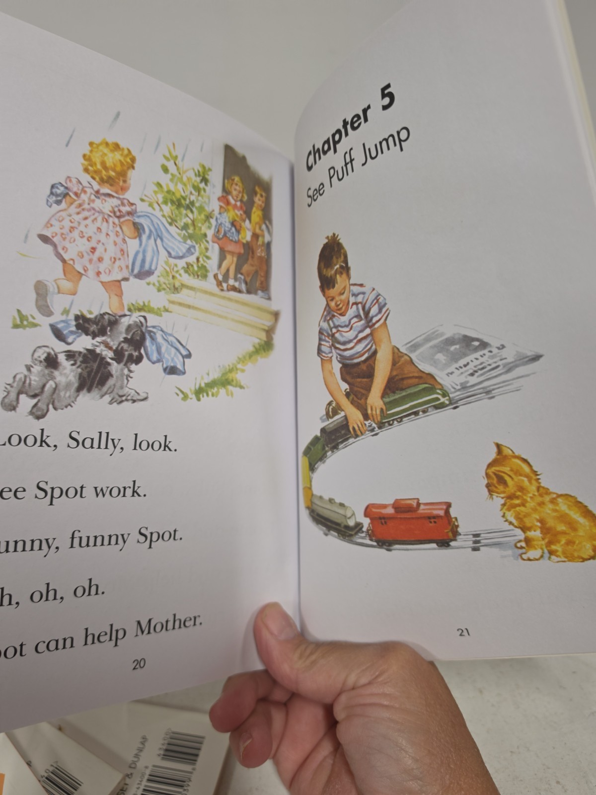 Dick and Jane Paperback Readers Grosset & Dunlap Books Lot Of 7