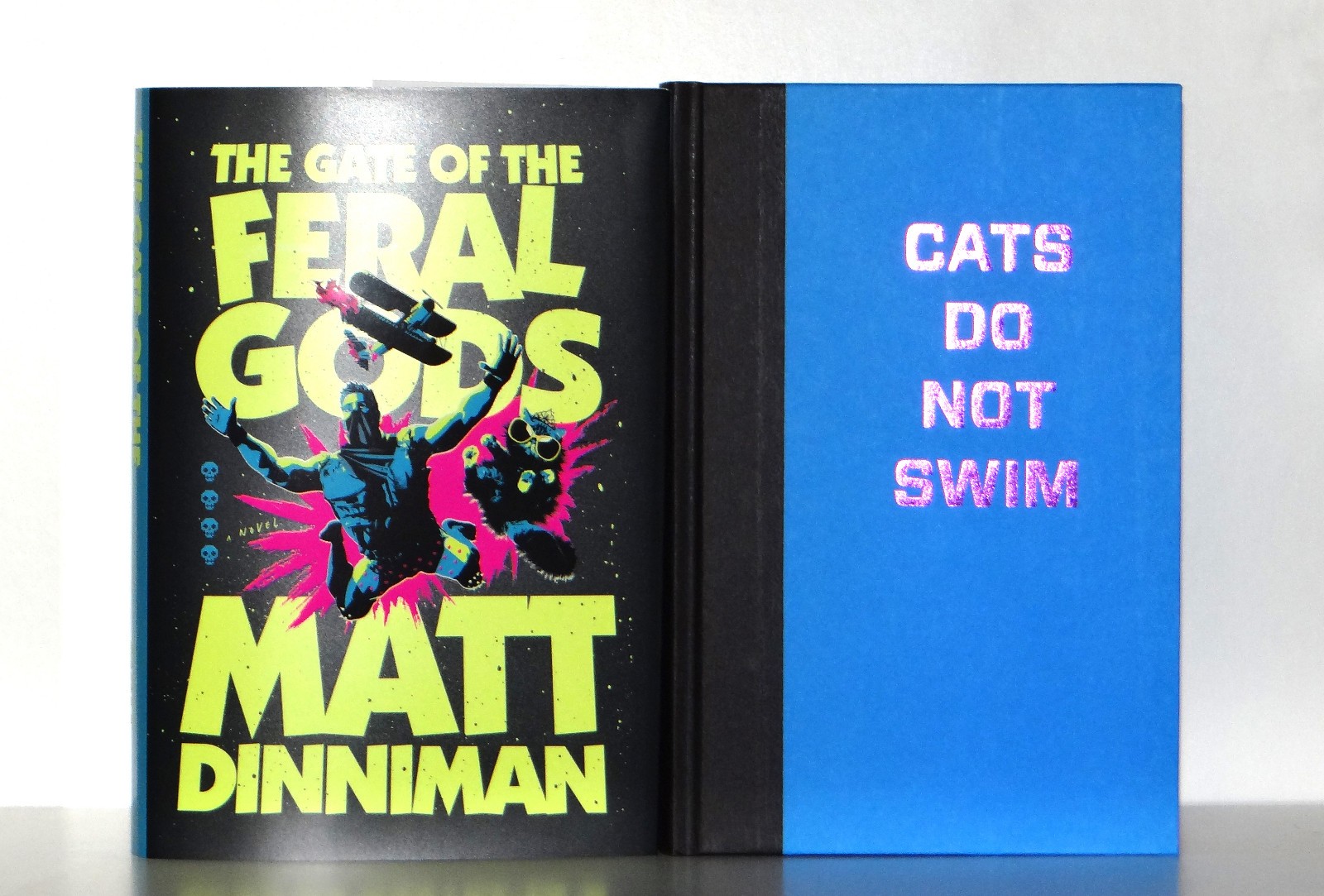 Matt Dinniman SIGNED LINED DATED Gate of the Feral Gods Dungeon Crawler 1st HC