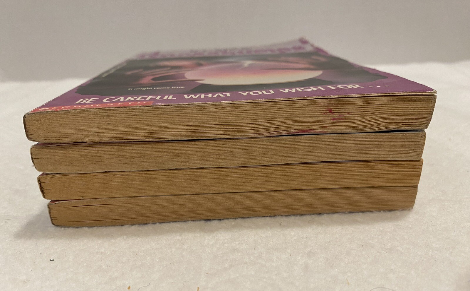 Vintage 1990s Goosebumps Box Set #9-12, R.L. Stine, Haunted Mask, 9, 10, 11, 12