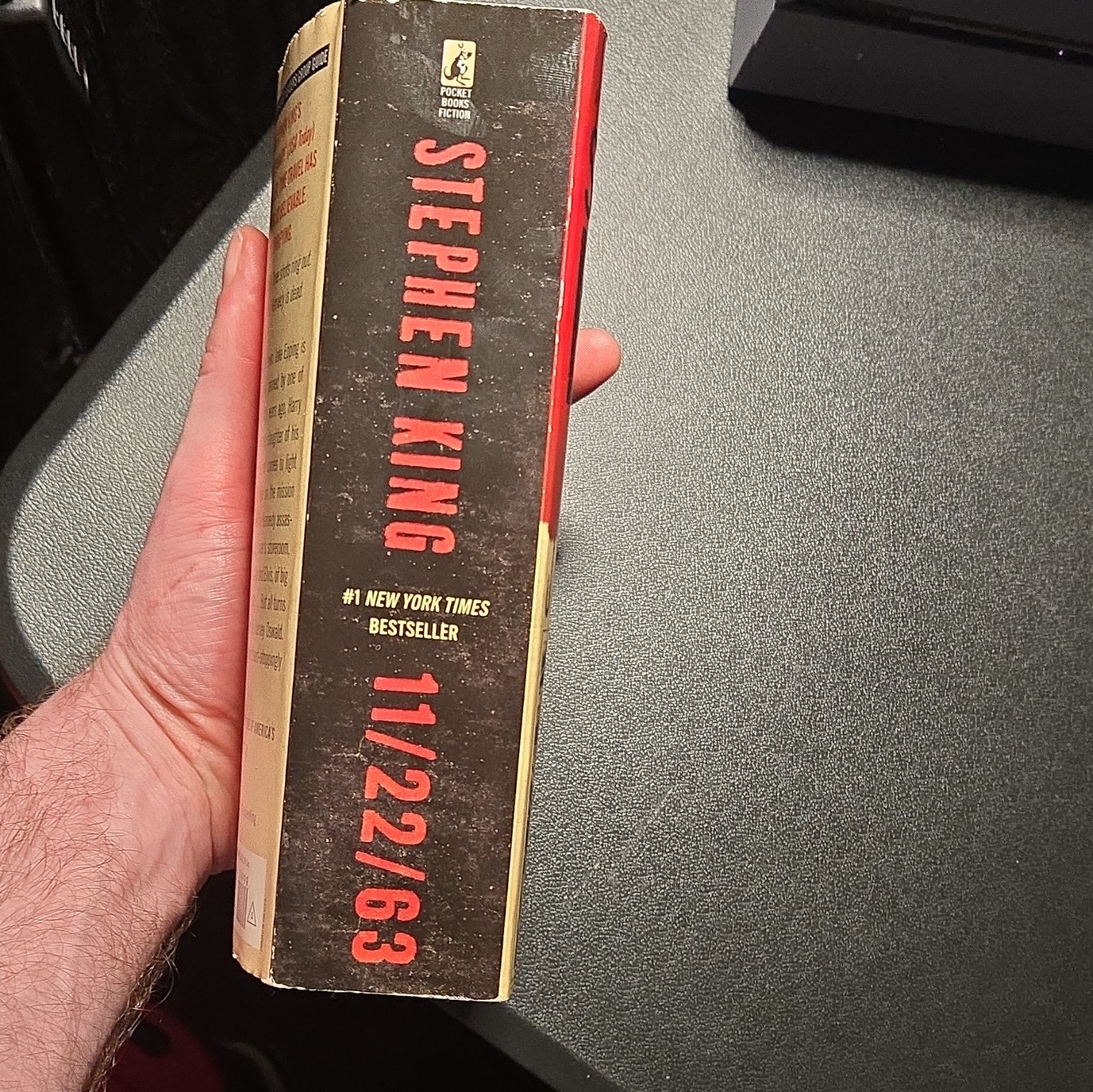 Stephen King 11/22/63 Time Travel Novel US-Tall Rack Paperback 2016