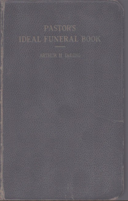 PASTORS IDEAL FUNERAL BOOK