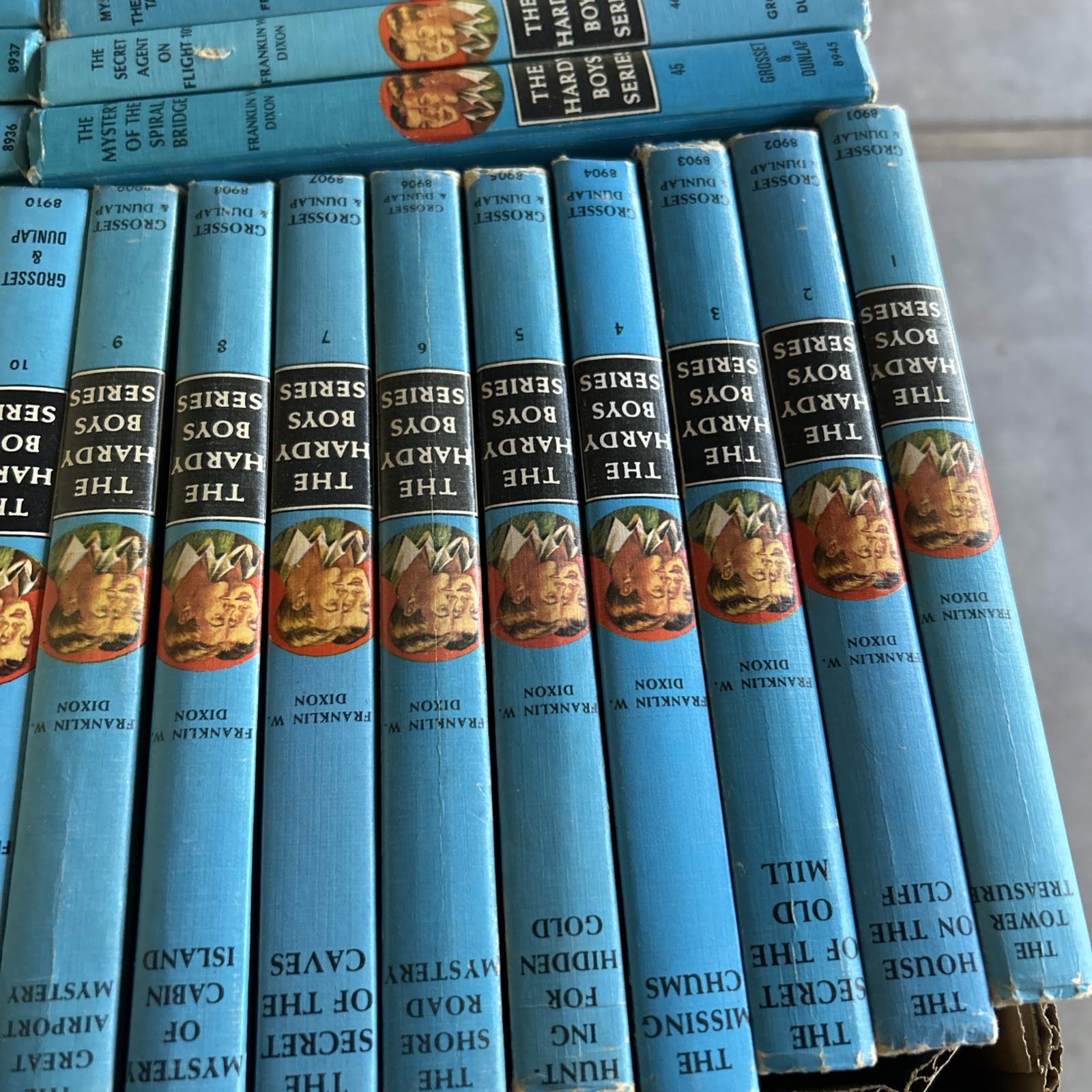 Hardy Boys Complete # 1-58 & HC Blue Covers Like New 60s to 80s