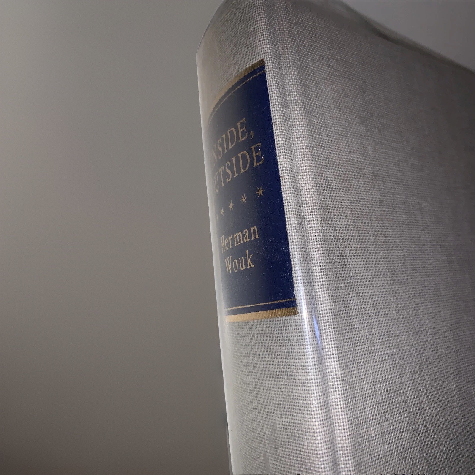 SIGNED – INSIDE, OUTSIDE by Herman Wouk (1985, Hardcover) #397 of 1565 Blue Ink!