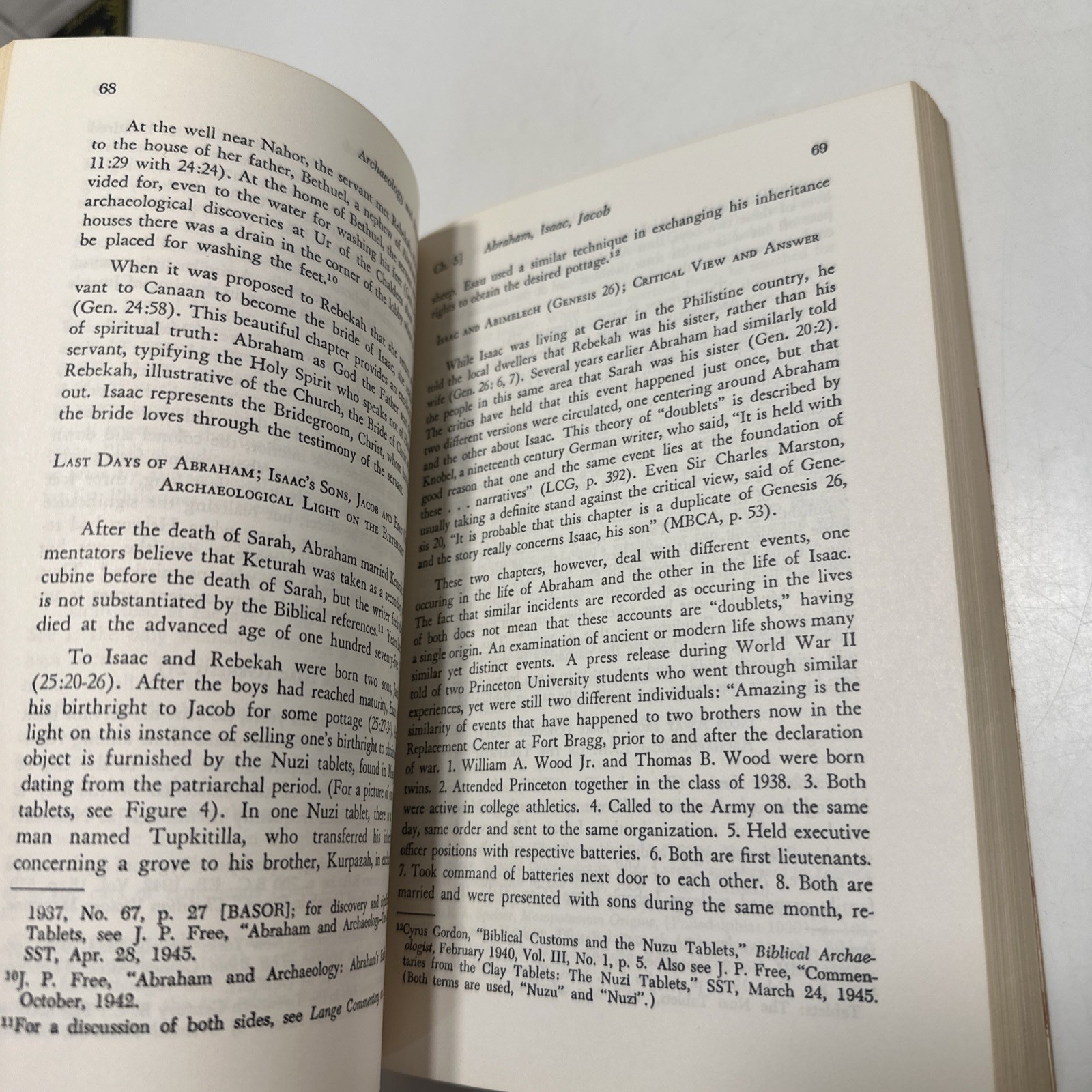 Archaeology and Bible History by Joseph P. Free 1969 Revision 14th Print 1976 PB