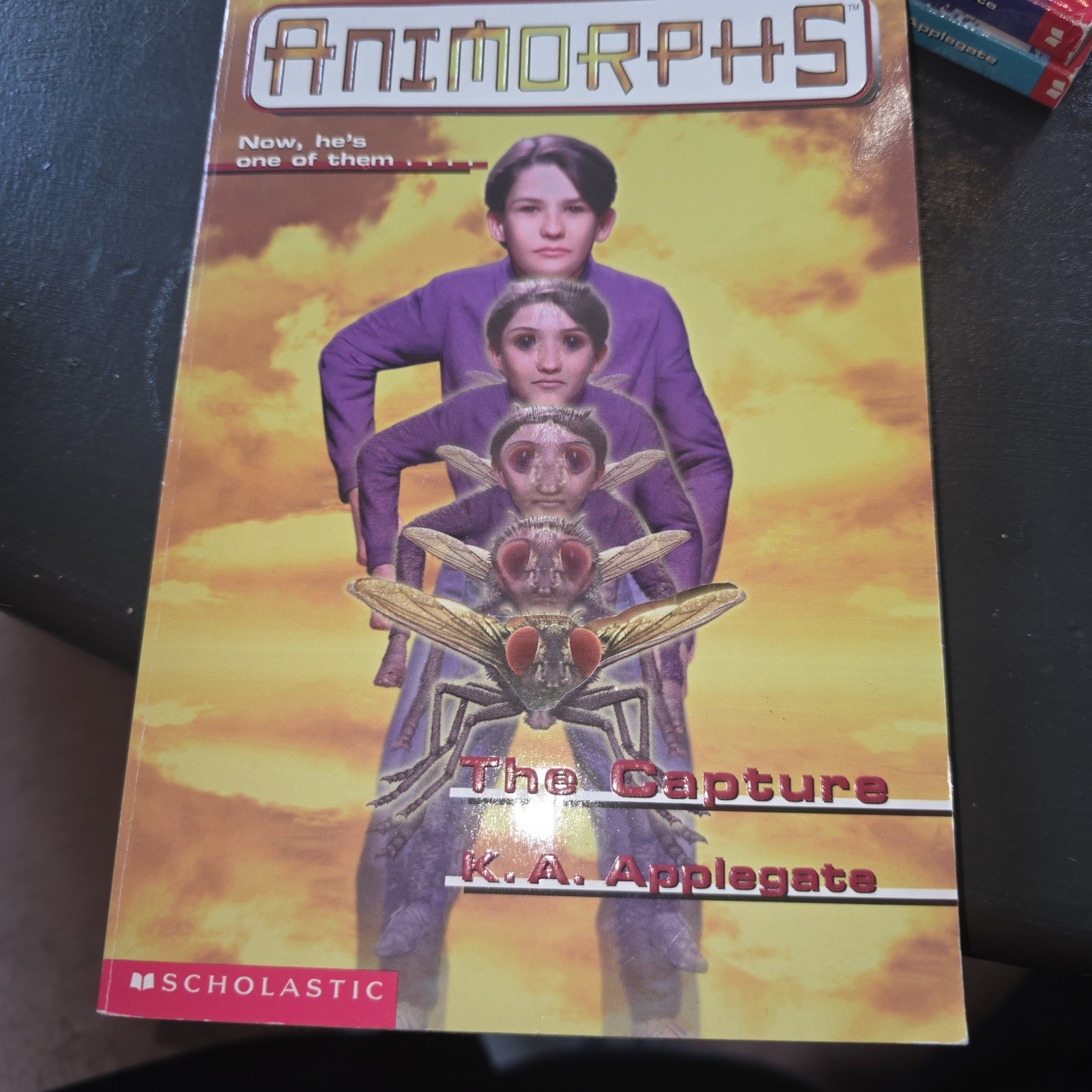 Animorphs Book Lot 4-11 K.A. Applegate Scholastic 6 First Editions with Bookmark