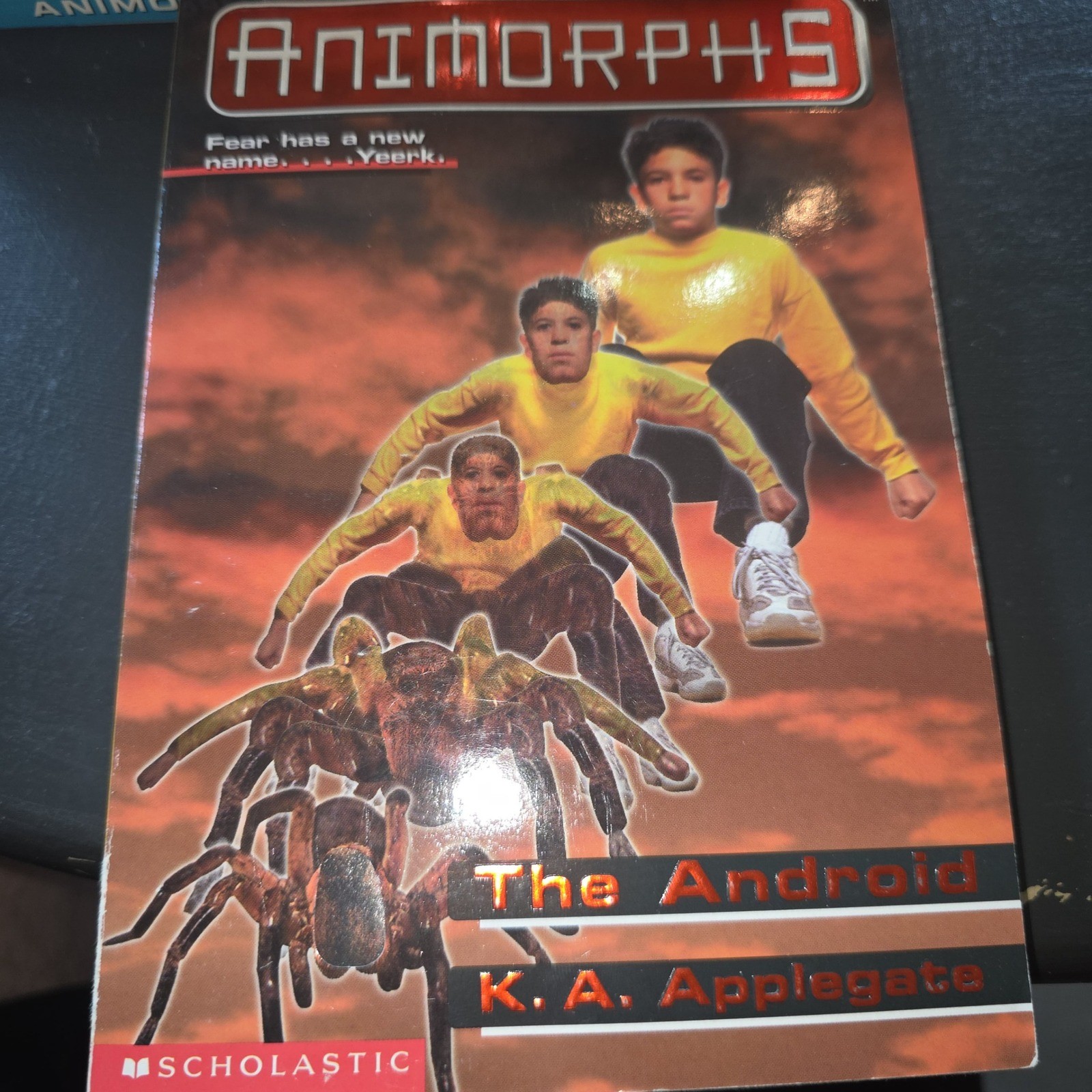 Animorphs Book Lot 4-11 K.A. Applegate Scholastic 6 First Editions with Bookmark