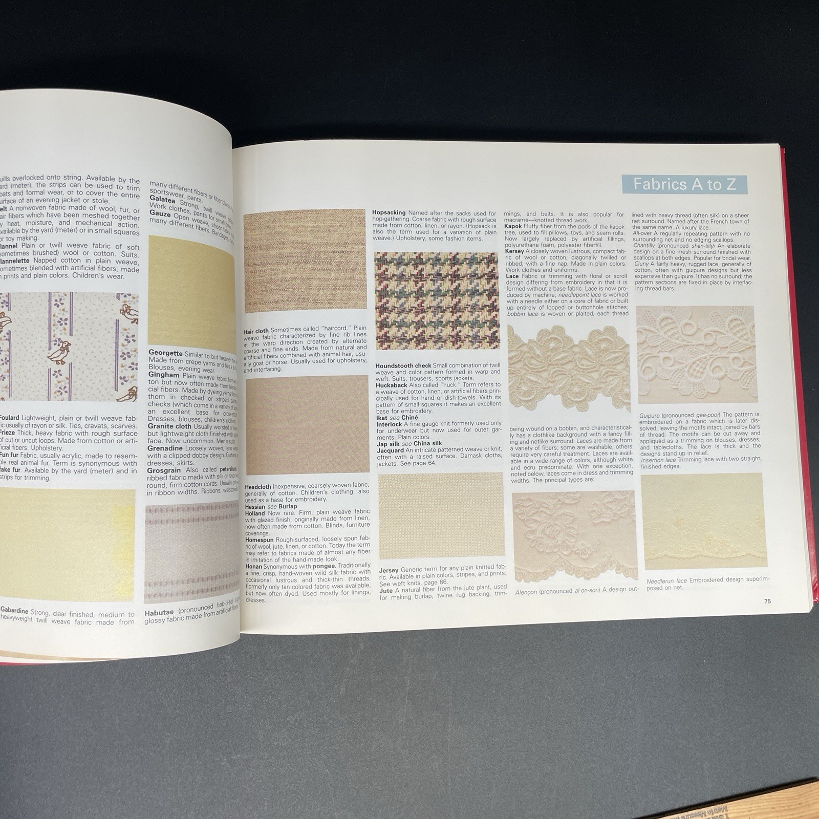 Reader’s Digest Complete Guide to Sewing Hardcover Sewing Reference Book 1995