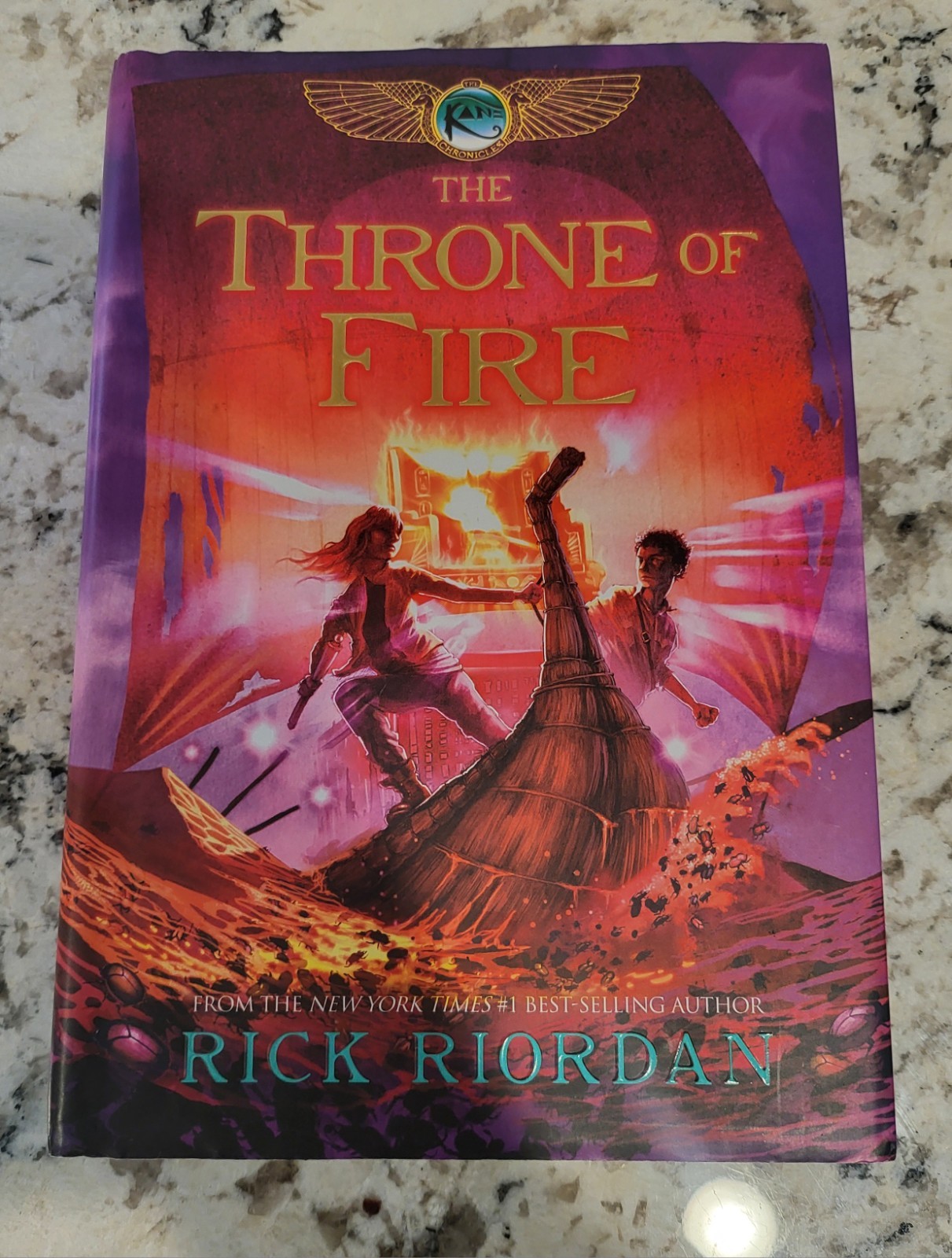The Kane Chronicles Complete Set 1-3 HC/DJ 1st Ed, 1st Print Rick Riordan Disney