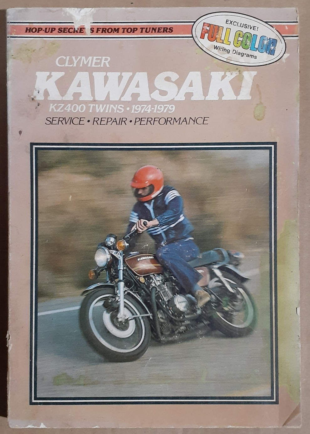 Clymer Kawasaki KZA400 TWINS 1974-1979 Service/Repair/Maintenance Manual