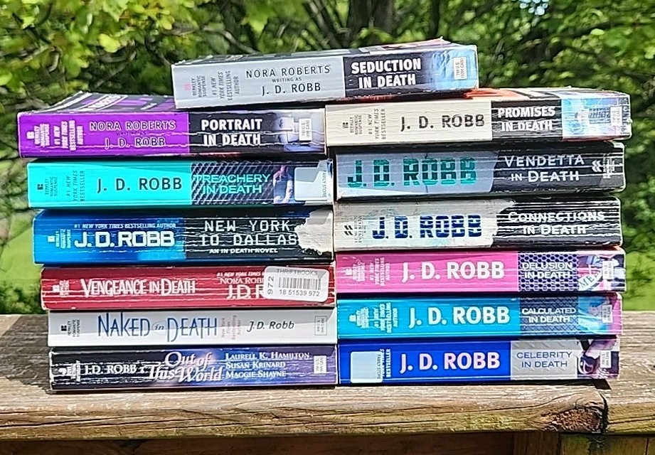 Lot of 13 – In Death Series & Others JD Robb, Paperbacks J. D. Robb