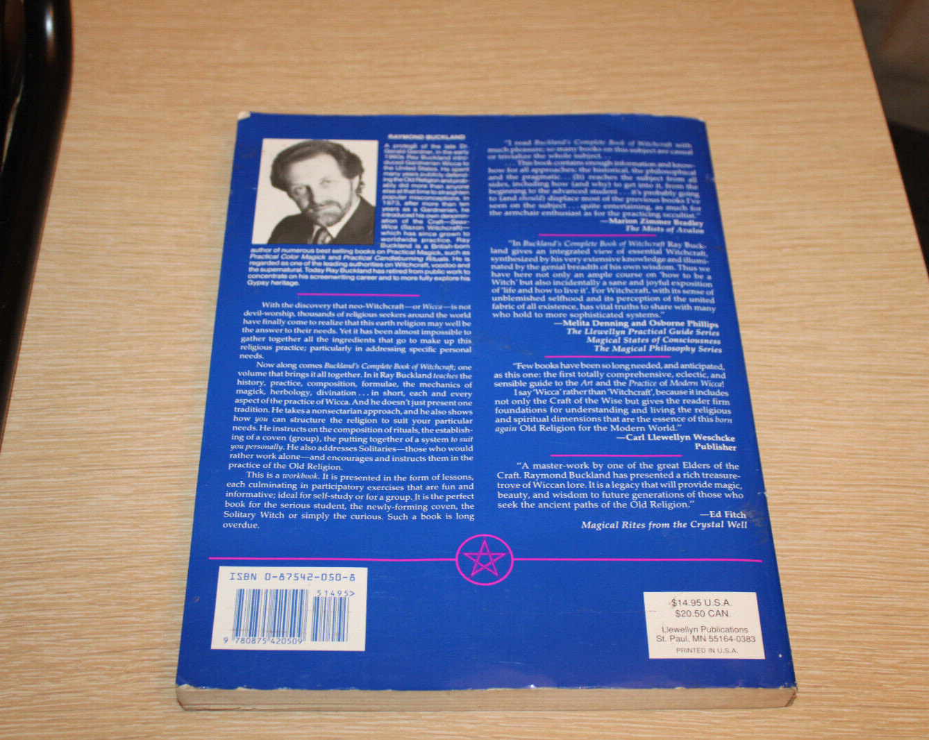 Buckland Complete Book Witchcraft Witches Witch Magic Magick Wicca Occult Pagan