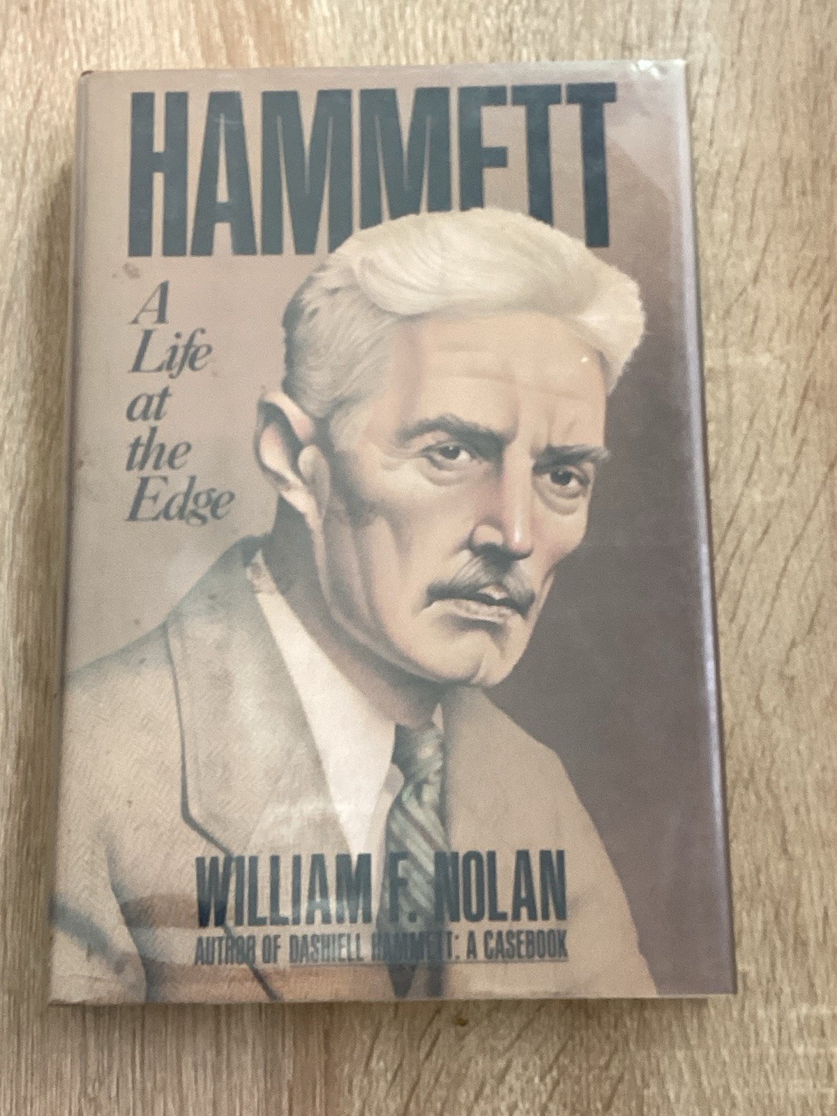 HAMMETT : A Life At The Edge by William F. Nolan (1983, HC/DJ 1st Edition)