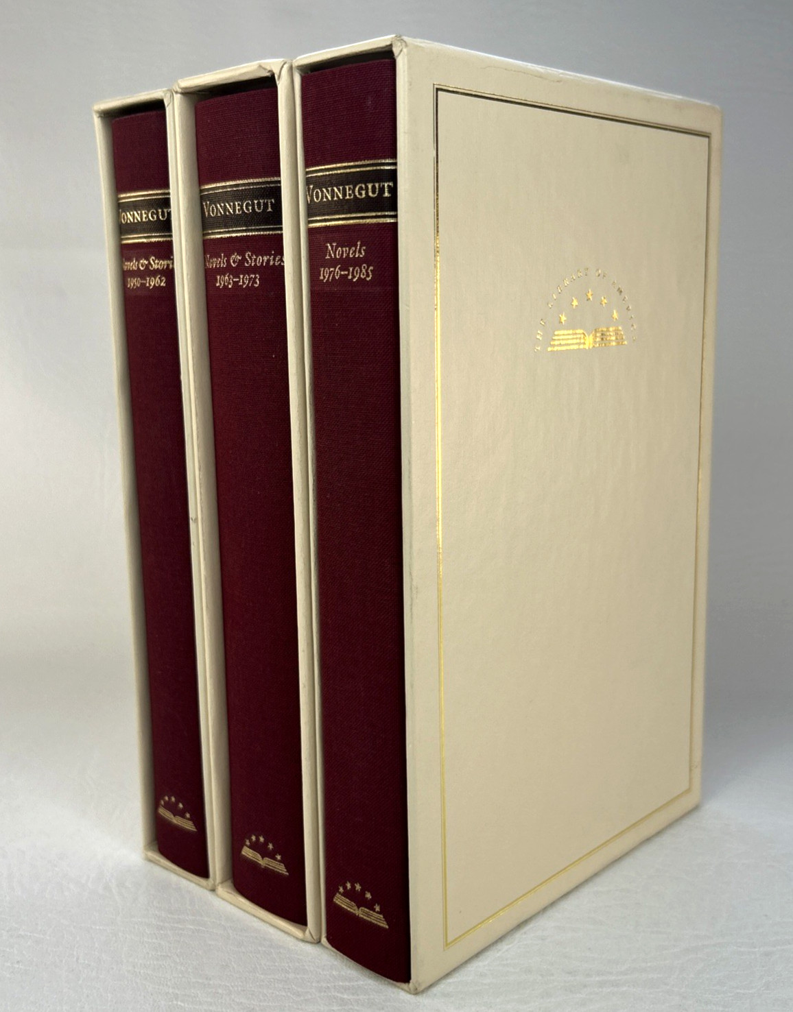 Kurt Vonnegut Novels Short Stories 1950-1985 Library of America HC 3 Vol Set