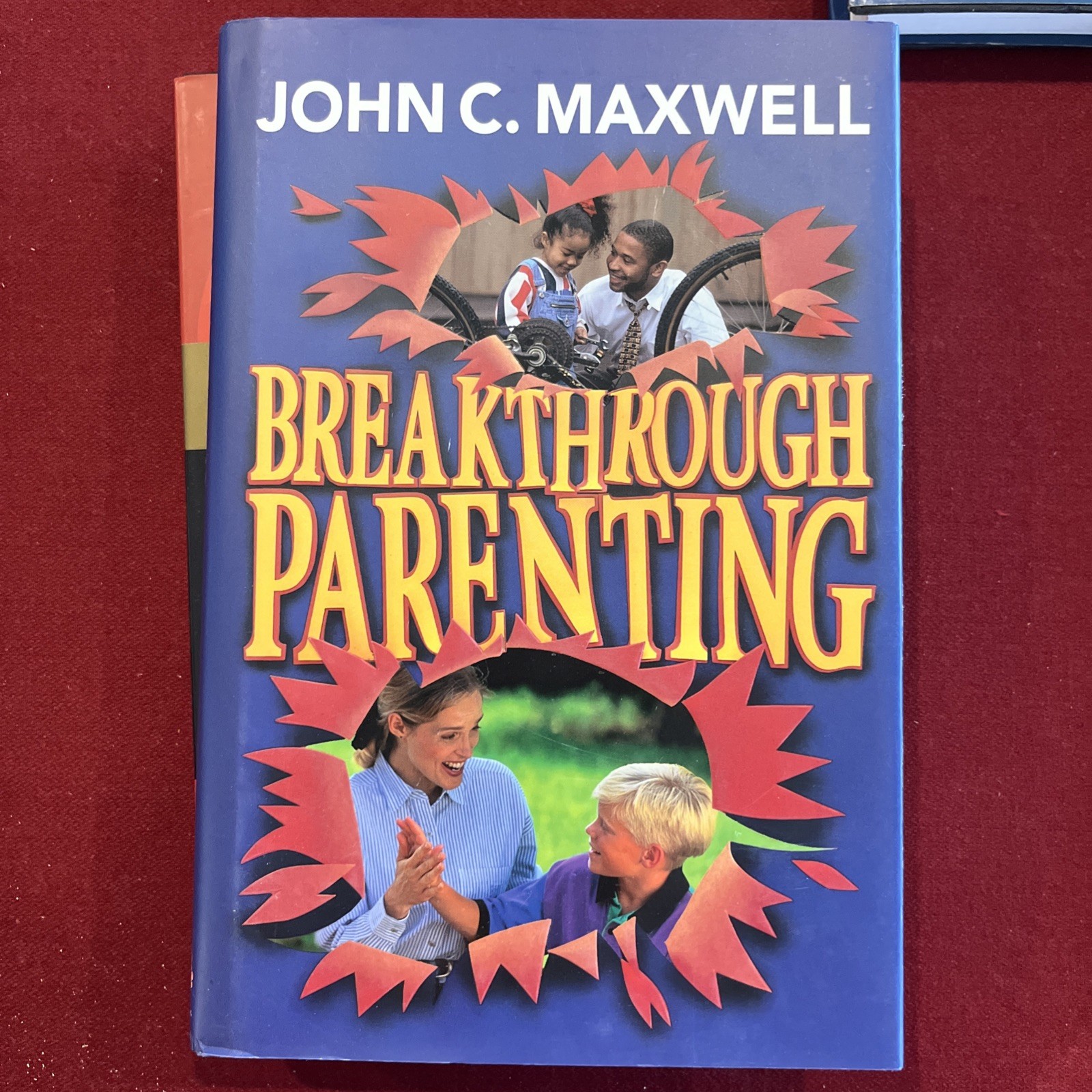 Lot 4 John C. Maxwell Books Leadership Discipline Parenting Hardcover