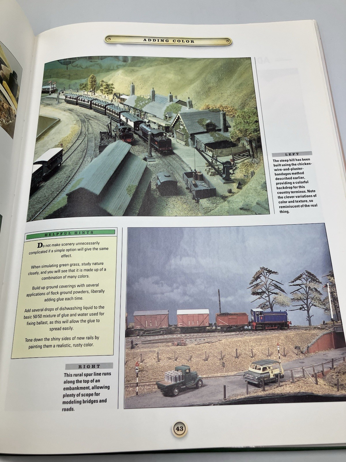 Advanced Model Railroads Dave Lowery Vintage HC DJ 1993 Design & Construct