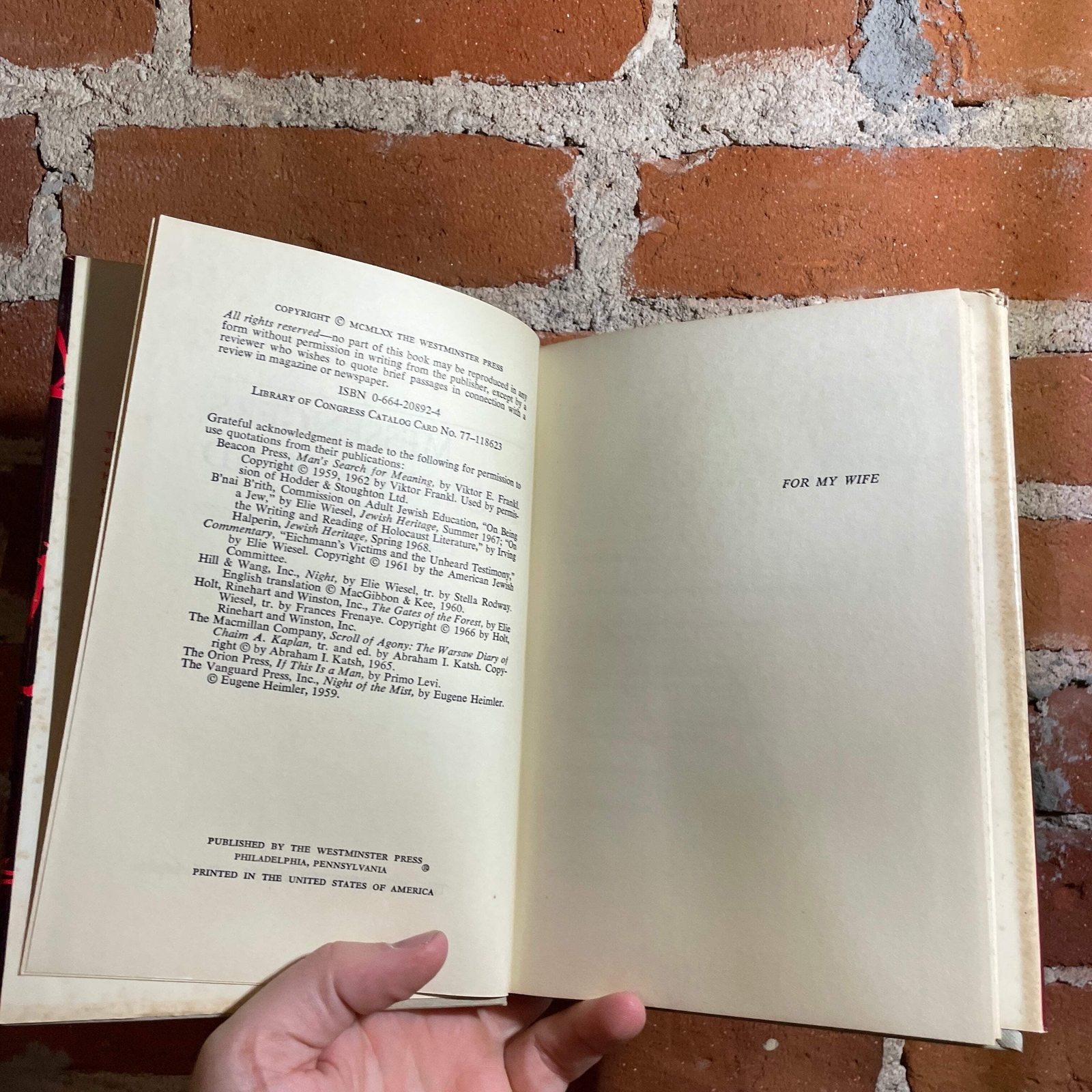 Messengers from the Dead – Irving Halperin – 1970 The Westminster Press Hardback