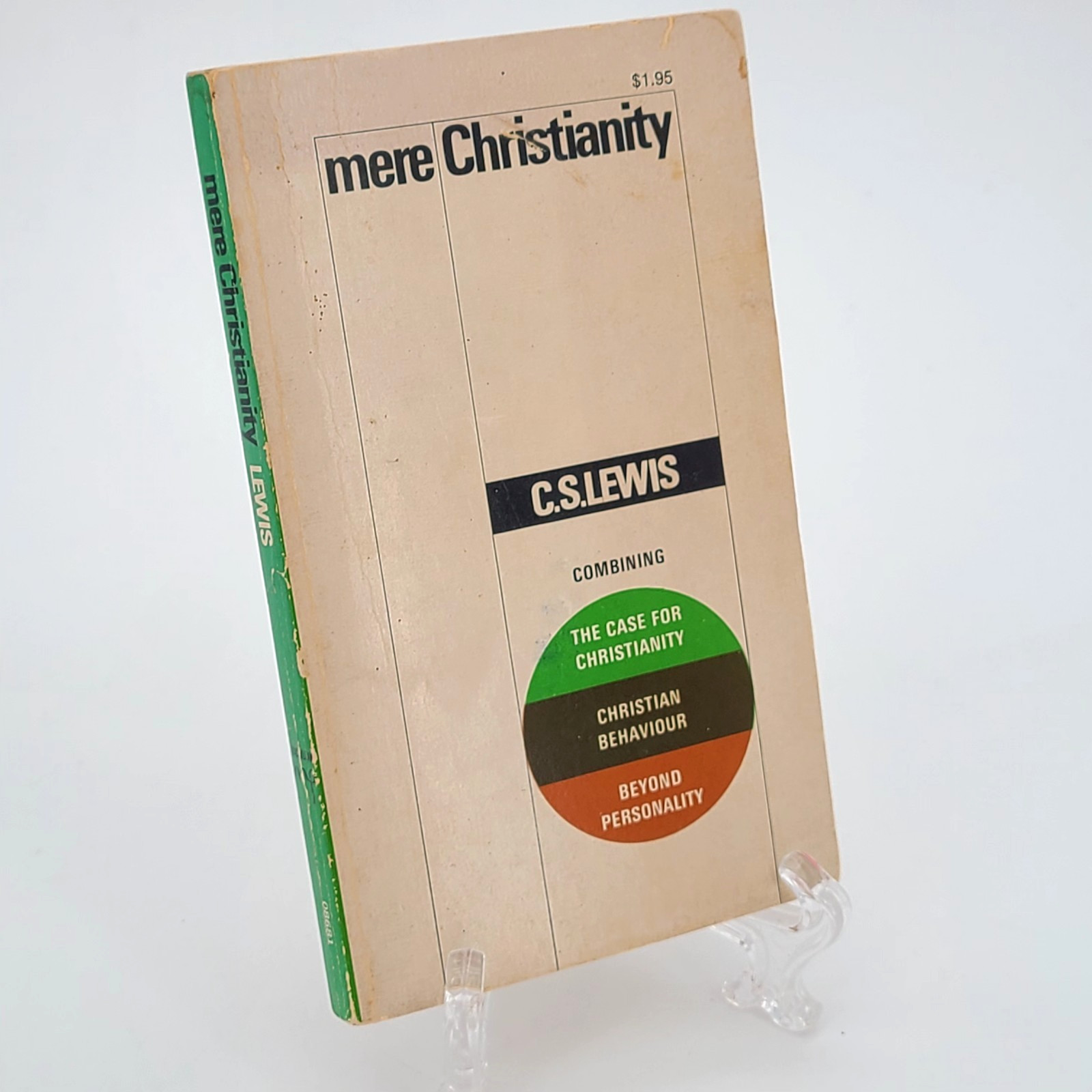 Mere Christianity – C.S. LEWIS (Author) MacMillian Paperbacks Edition 1960
