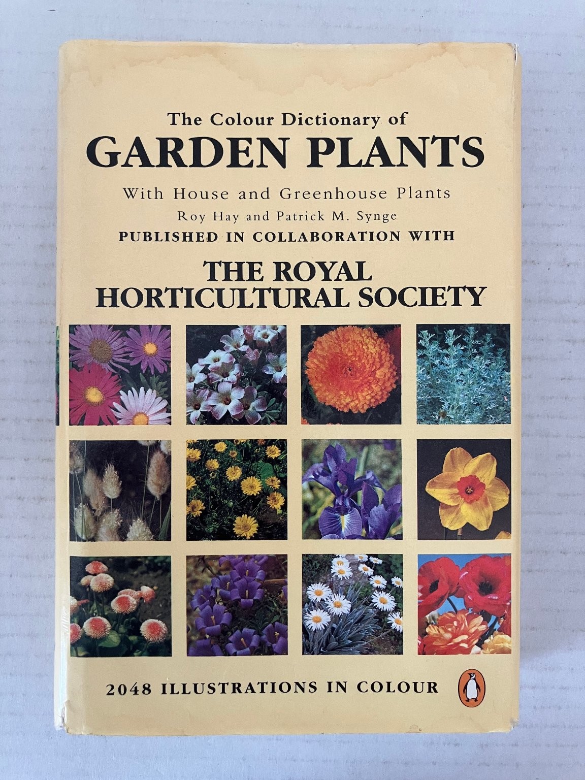 Colour Dictionary of Garden Plants Hay Synge 1991 Compact Edition Bloomsbury HC