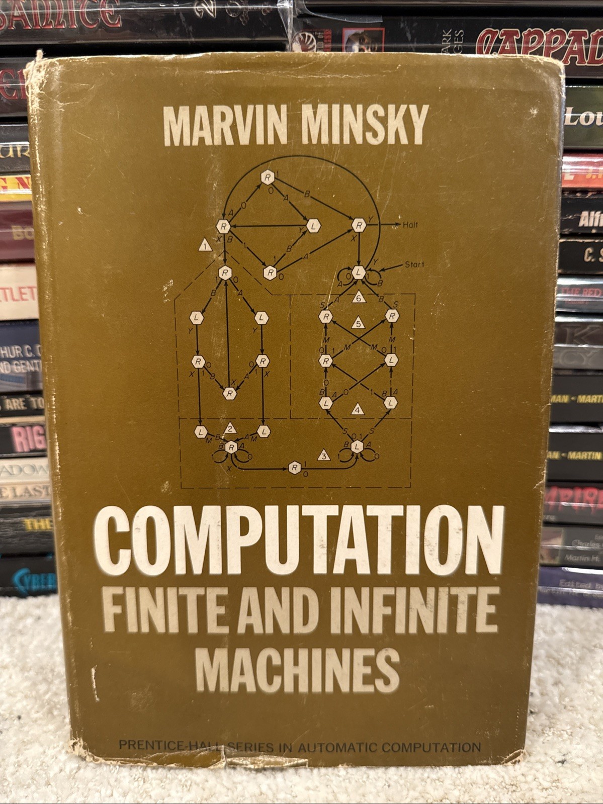 Computation: Finite and Infinite Machines Minsky Prentice Hall 1967 Hard Cover