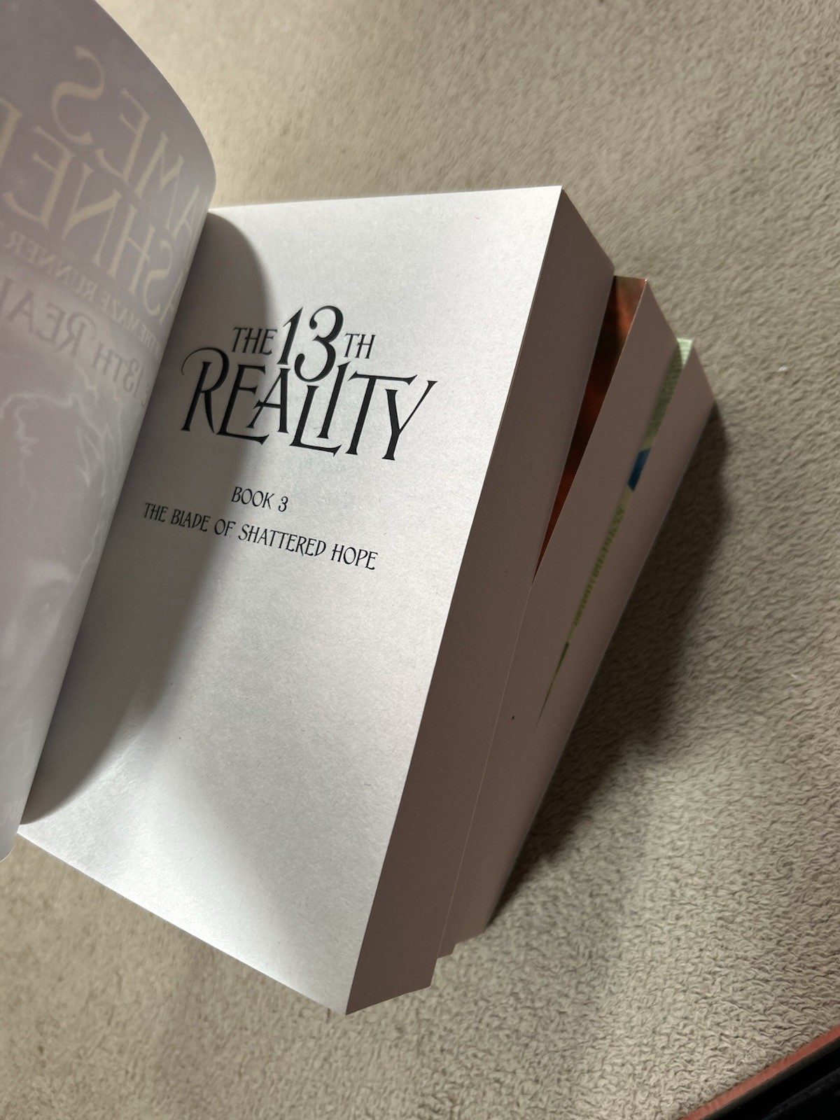 James Dashner The 13th Reality Complete 4 Book Box Set Paperback Maze Runner
