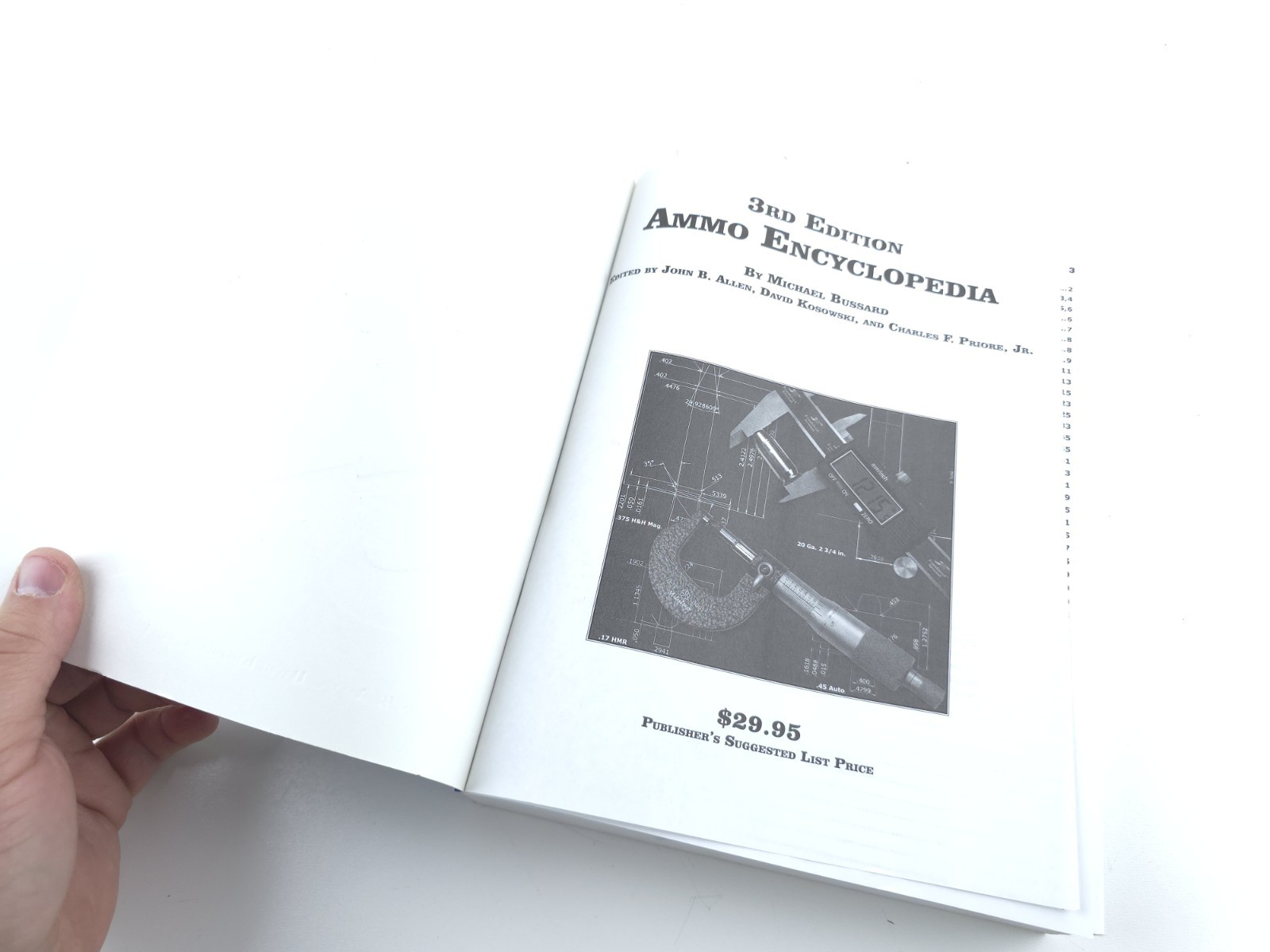 Ammo Encyclopedia 3rd Edition by John B. Allen, Charles F. Priore, Mike Bussard