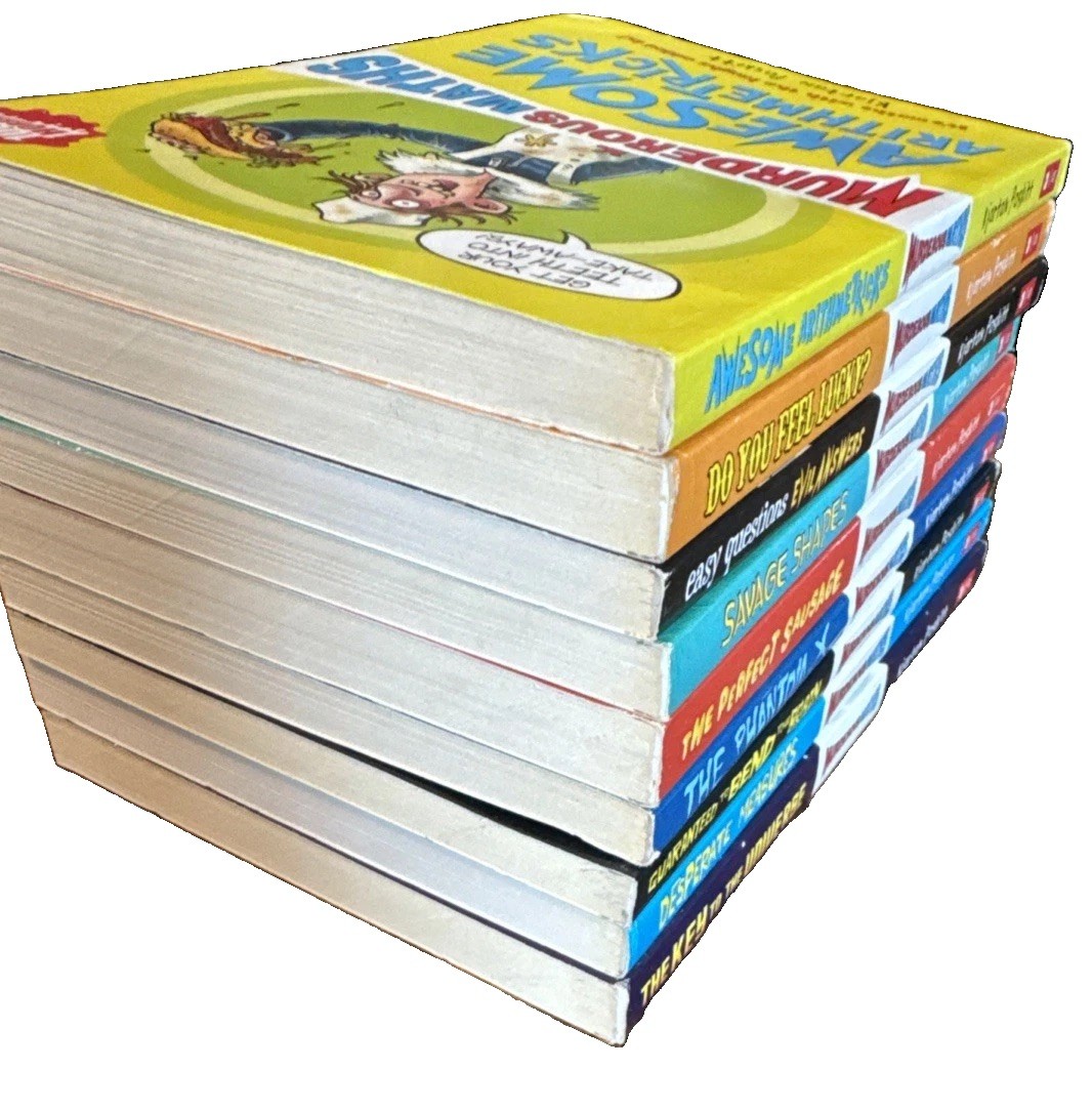 Murderous Maths Horrible Science Dead Famous Lot 9 Kjartan Poskitt Age 9-12