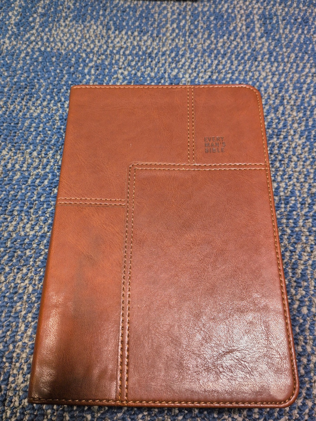Every Man’s Bible by New Living Translation (2014, Imitation Leather)