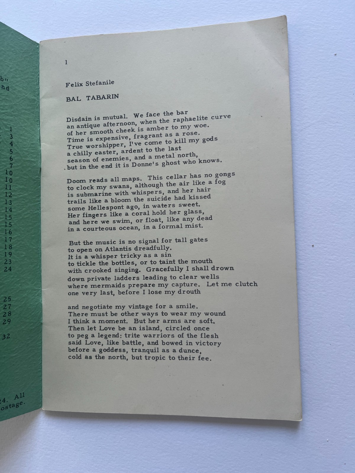 CIV/n 6 ~ 1954 ~ Charles Olson ~ Creeley ~ Irving Layton RARE literary magazine