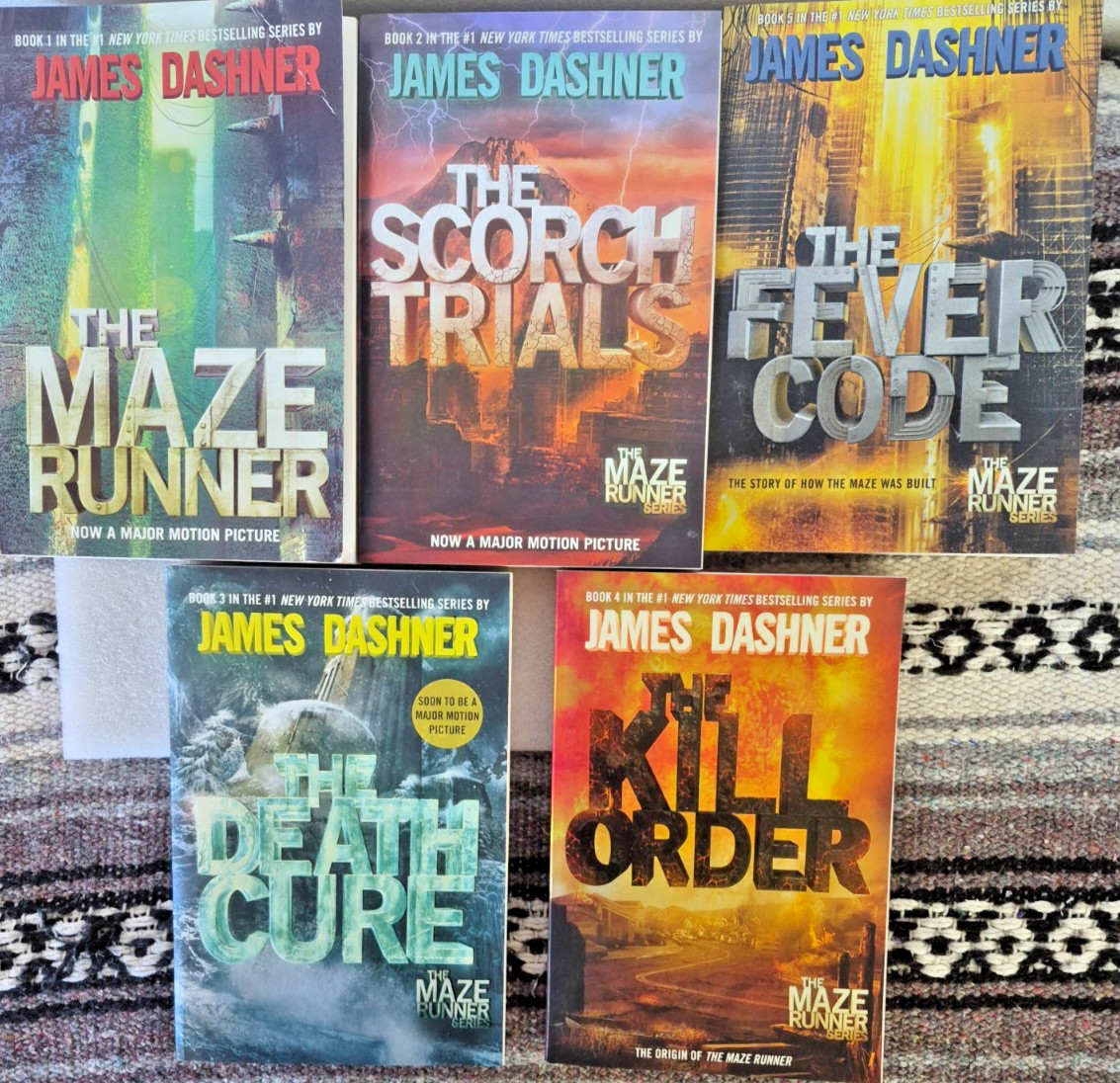 The Maze Runner 5 Book Box Set by James Dashner