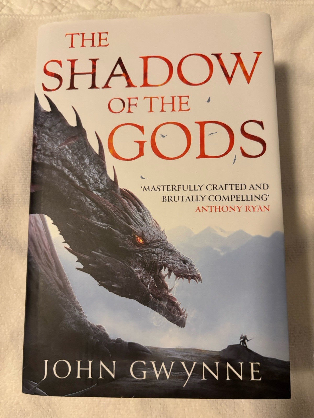 The Shadow of the Gods John Gwynne – Very good, Never read, First Edition Print