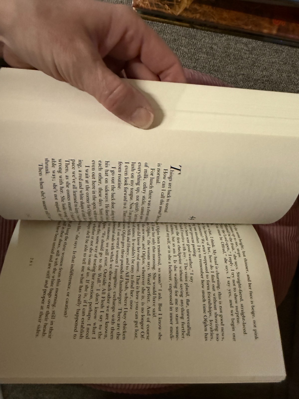The Handmaid’s Tale — Margaret Atwood 1986 Houghton Mifflin First‑Year Trade PB