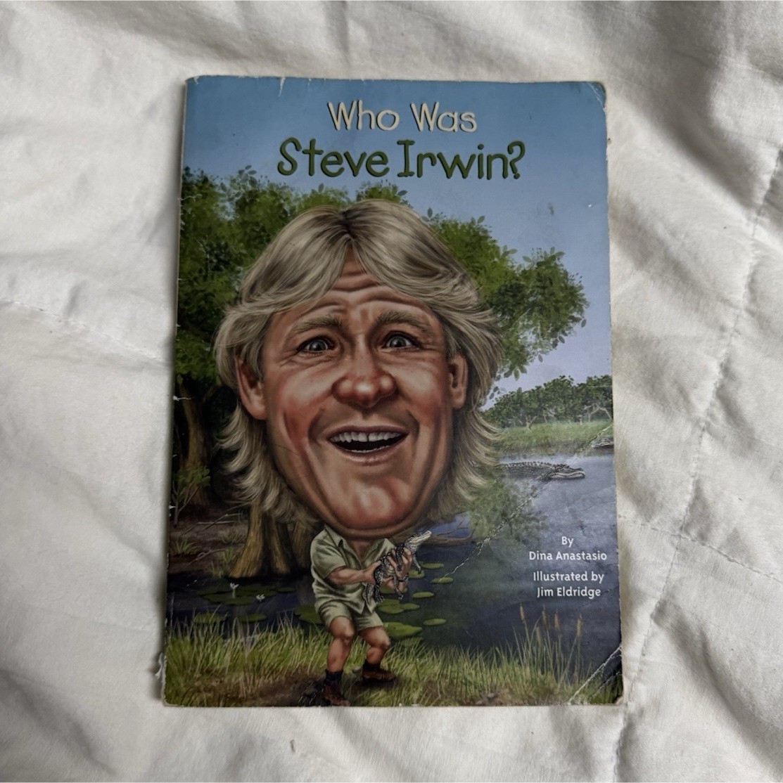 Scholastic Who Was Steve Irwin? Who Was? Ser. Biography Illustrated Paperback