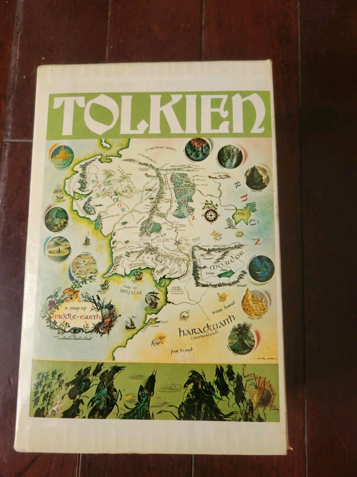 The Lord Of The Rings Trilogy Tolkien Box Set Ballantine Paperback Books 1975