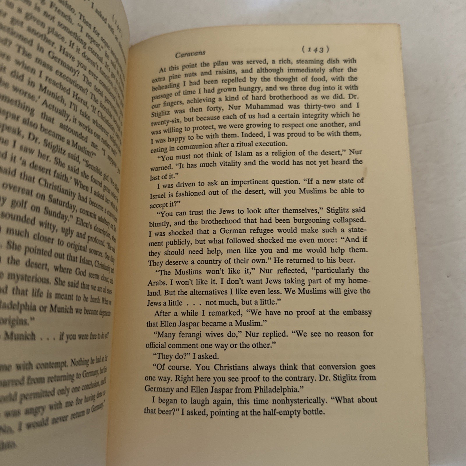 Caravans by James A Michener 1963 First Edition First Printing Hardcover
