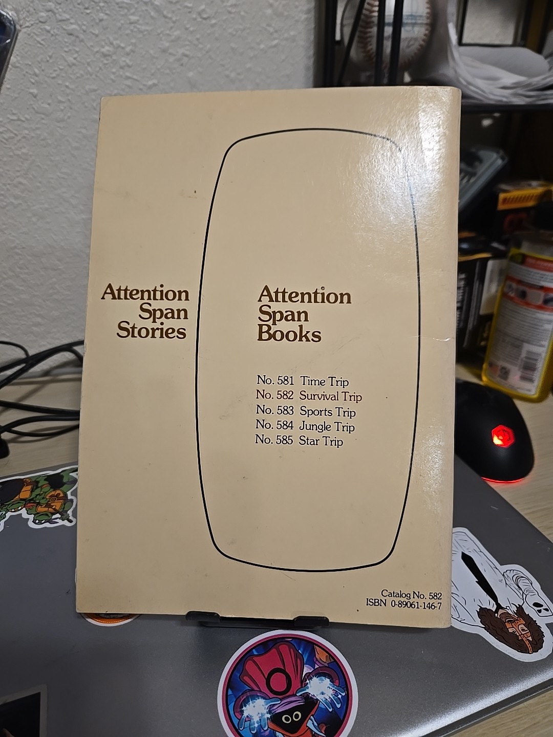 Attention Span Stories Survival Trip Lee Mountain Jamestown Publishers #582