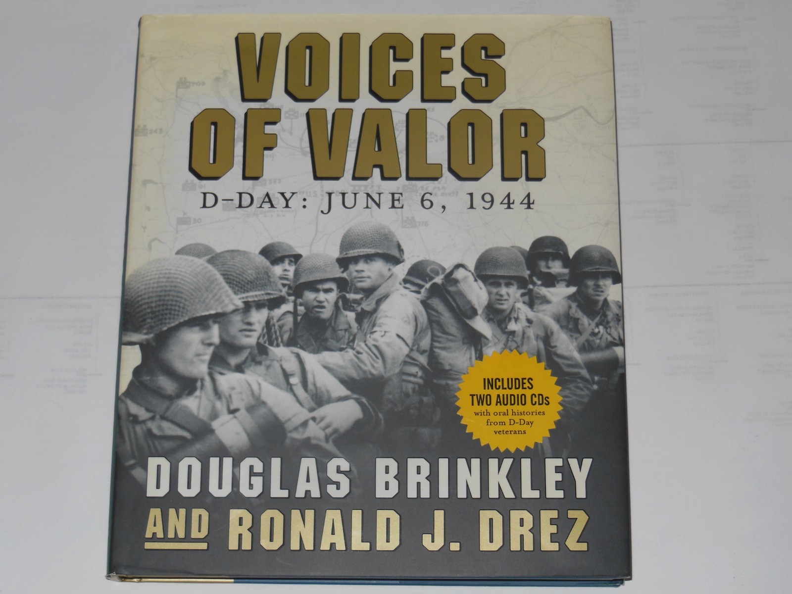 Voices of Valor – Hardcover By Douglas Brinkley – VERY GOOD