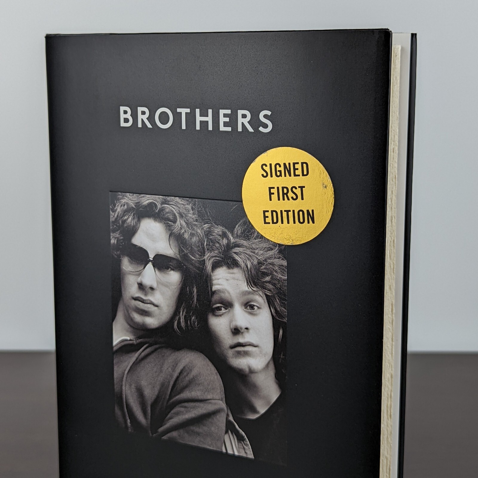 BROTHERS Alex Van Halen SIGNED Autographed 1st First Edition Hardcover (Damaged)