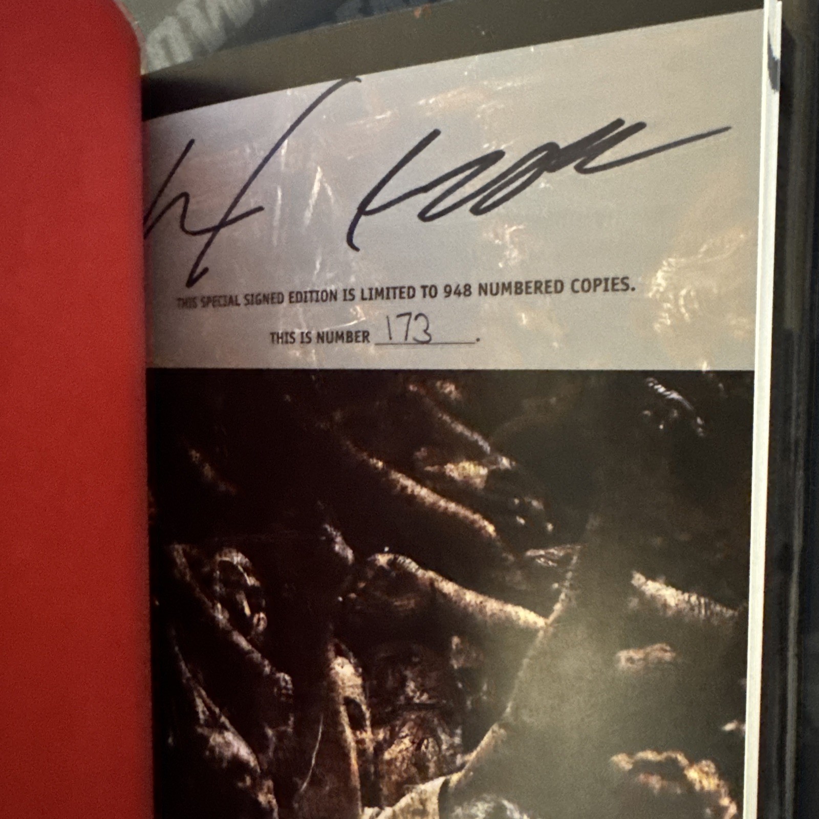 World War Z ~ Max Brooks ~ 2014 (Signed #109 of #948)