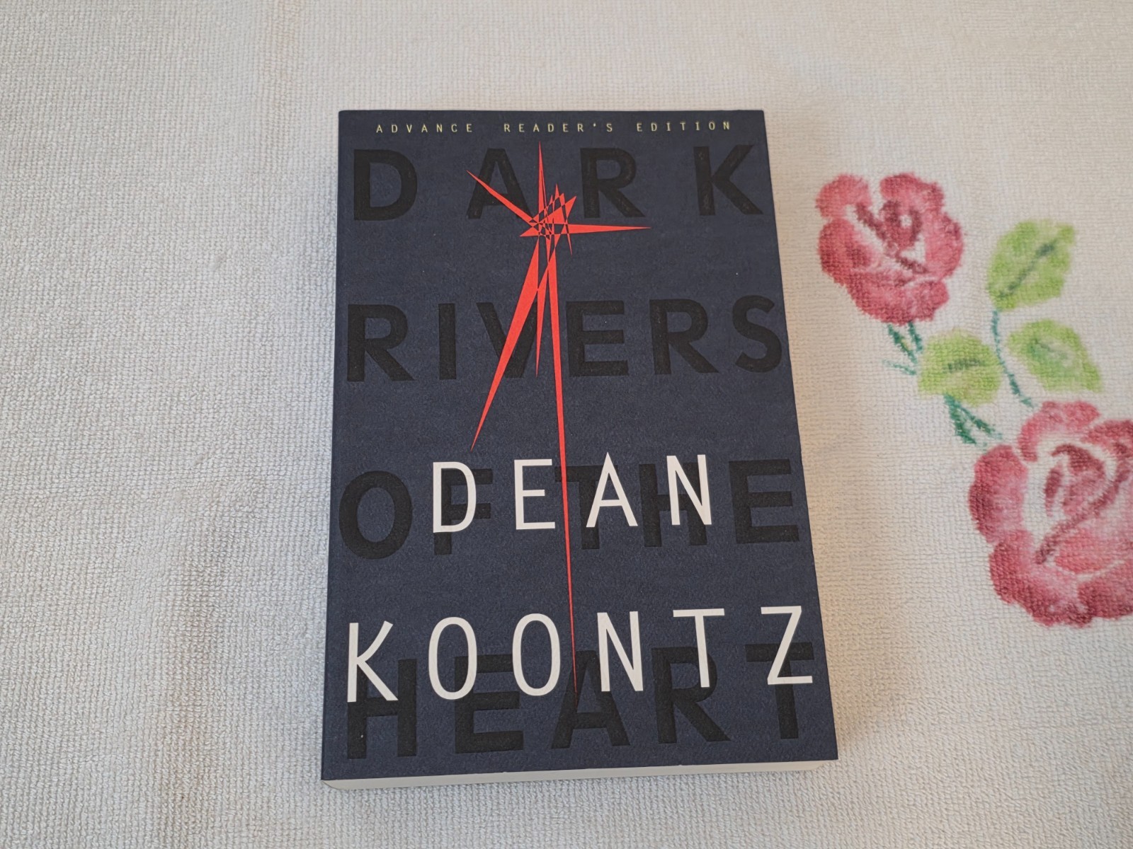 DARK RIVERS OF THE HEART by DEAN R. KOONTZ: Signed (Advance Uncorrected Proof)