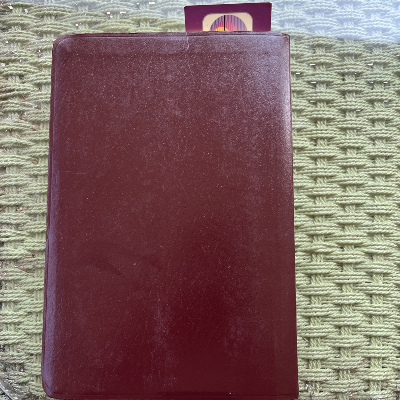 Rainbow Study Bible NIV New International Version Genuine Bon Leather Zig Ziglar