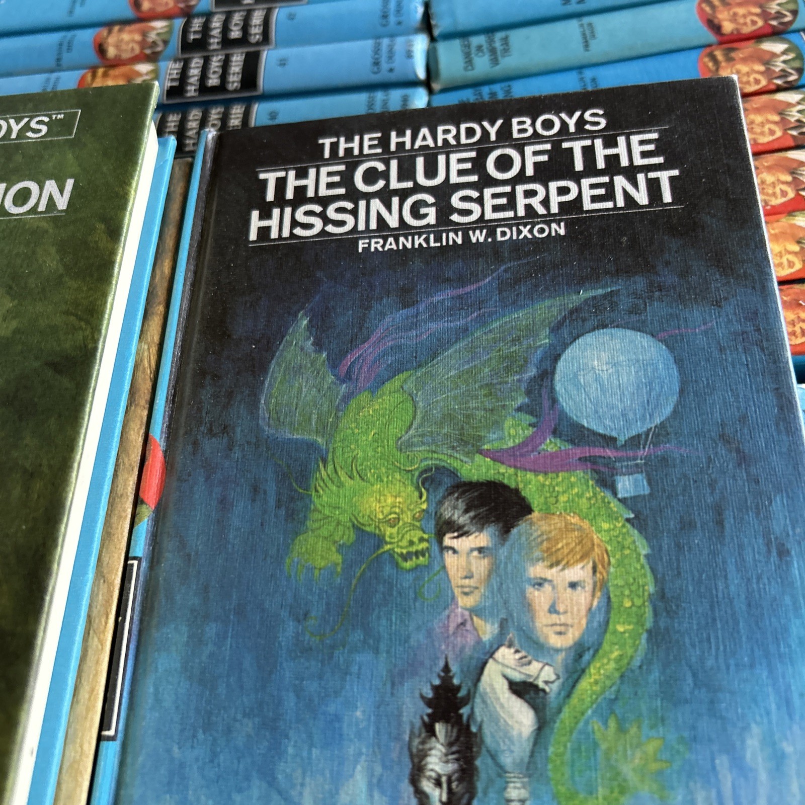 Hardy Boys Complete # 1-58 & HC Blue Covers Like New 60s to 80s