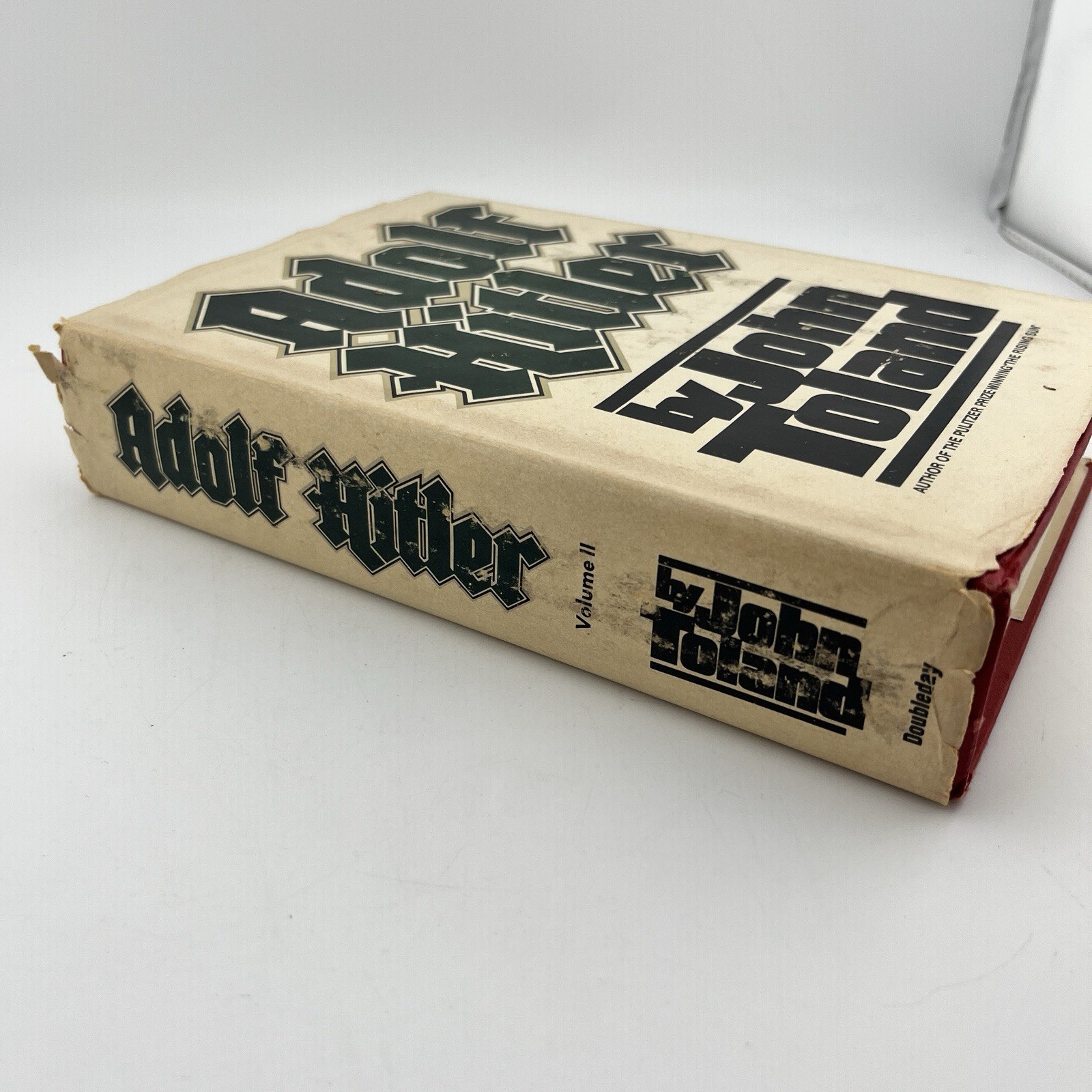 Adolf Hitler Volume 2 World War II History Hardcover Book John Toland 1976