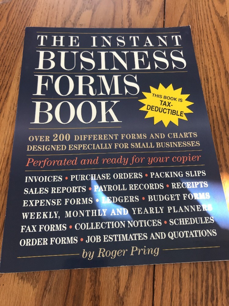 Instant Business Forms Paperback Ships N 24h
