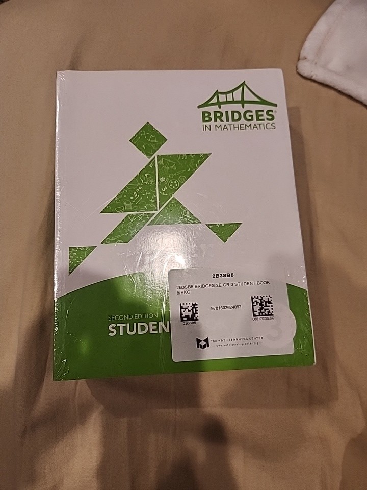 BRIDGES In Mathmatics (5 PK!) Second Edition Student Book Grade 3 11″ x 8 1/2″