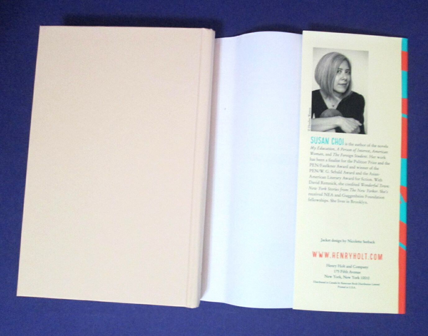 Trust Exercise SIGNED by Susan Choi 2020 National Book Award Winner Hardcover DJ