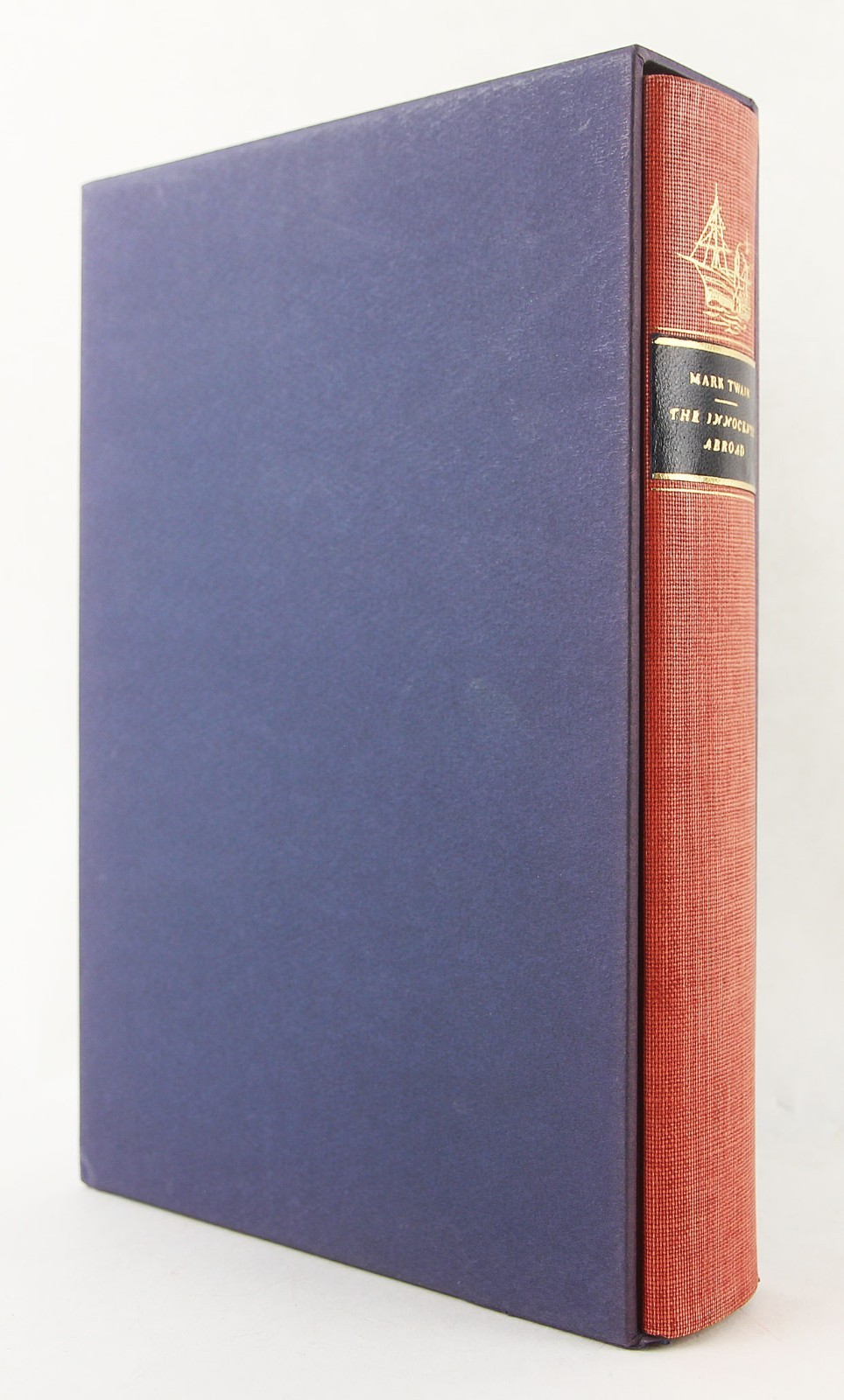 The Innocents Abroad Mark Twain 1962 Ltd Ed Club SIGNED Fritz Kredel Slipcase