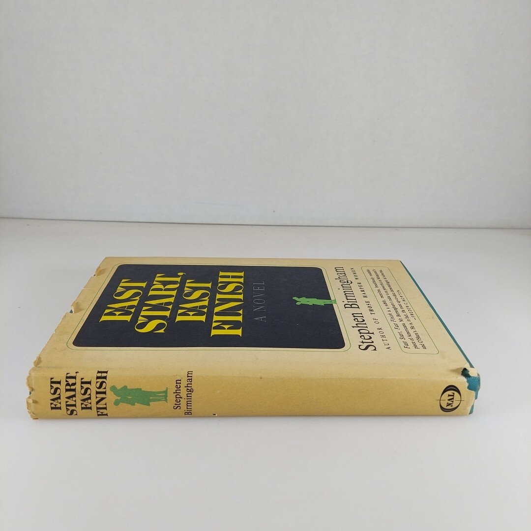 Fast Start, Fast Finish by Stephen Birmingham 1966 New American Library HCDJ BCE