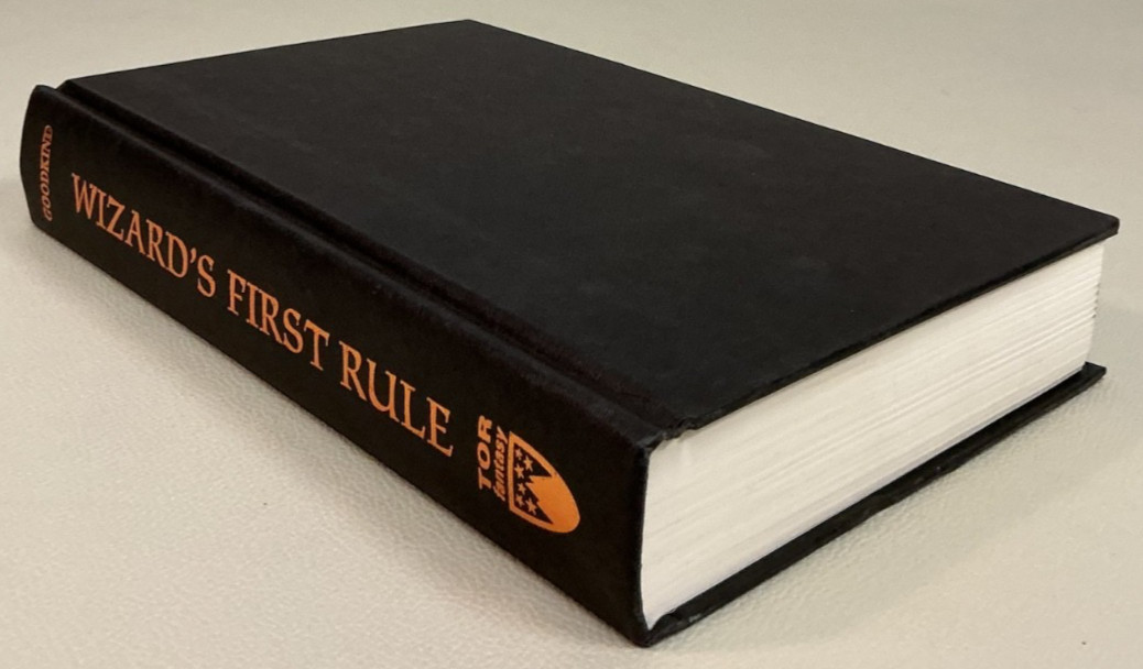 WIZARD’S FIRST RULE Terry Goodkind DEBUT NOVEL! 1st Ed/1st Print HCDJ Sept. 1994
